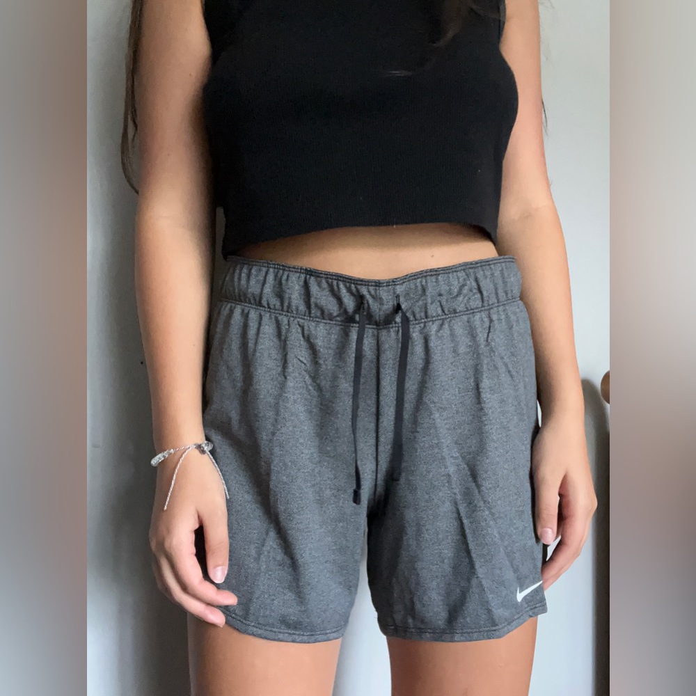 nike new with tags dri fit grey shorts